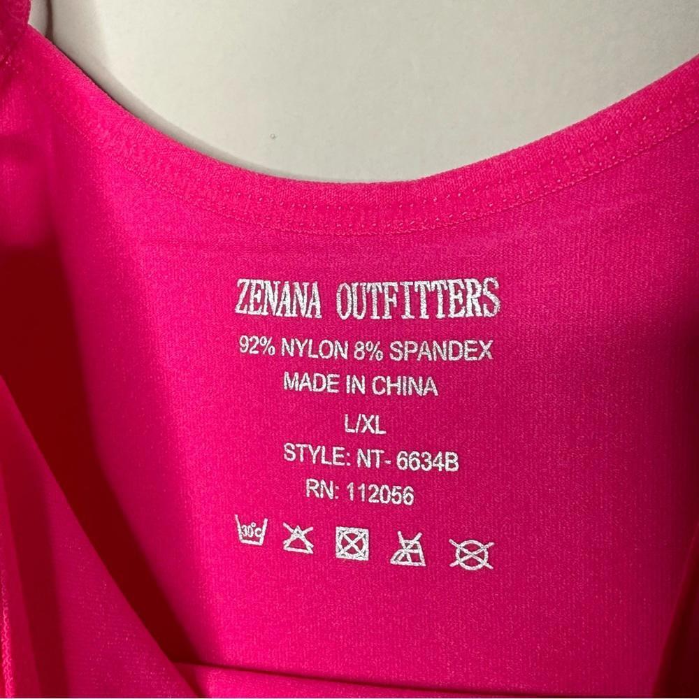 Hot Pink L/XL Zenana Outfitters cage tank Large/ X-Large - Picture 4 of 7